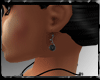 {J} Black Pearl Earrings