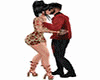 romantic Valentine kiss