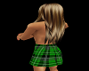 Plaid Skirt Green