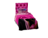 custom pink bed