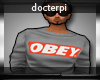 DocterP Obey Sweater