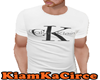 Camiseta CK blanco