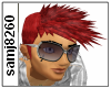 [S] RED SMART HAIR