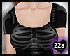 22a_Skeleton Dress Black
