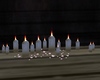 C* romantic floor candle