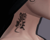ᴄ⇢ rose neck tattoo