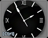 |C| Black Wall Clock