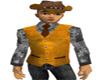:) Cowboy Vest Orange