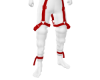 White And Red Pants