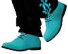 Teal Casual Shoes
