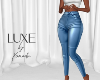 LUXE Leather Frozen Blue