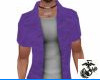 Open Purple Shirt