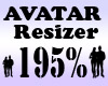 Avatar Scaler 195% / M