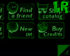 'Bud' UI (Black&Green)
