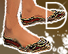 [D] Oriental Sandals Red