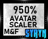 sy| 950% Avatar Scaler