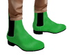 Kicks Green Suede boots