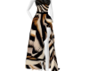 Exotic Animal Print Gown
