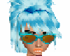 GIRL(BLUE SUNGLASSES)