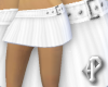 Buckle Skirt White