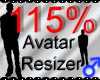 *M* Avatar Scaler 115%