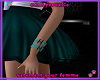 adele bracelet L cyan