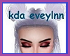kda evelynn mor bangs