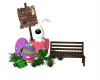(SS)Easter Bunny Bench