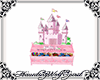 Princess castle toy box