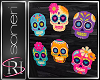 DM Sugar Skull Wall Sign