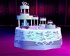 wedding  cake w/table