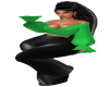 Green Epik Poet Blouse