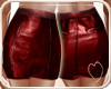 !NC Leather Skirt Rosso