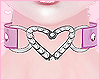 💗 Heart Choker Lilac