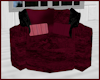 Burgundy Snuggle Chair