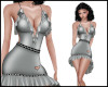 Betty Grey Silver Dress