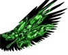 Green Skull Wings M/f