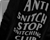 Anti Snitch Club Hoodie