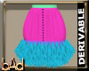 DRV Feather Trim Skirt