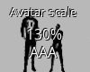 Avatar Scale 130%