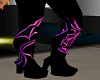 Shoes /blk /purple