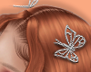 🅟 butterfly hair clip