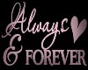 AlwaysnForever Sticker