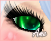 *AM* glass green eye