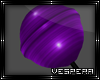 -V- Purple PVC Lolli