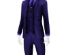 Jacarta Blue Shiny Suit