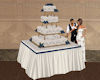 !Wedding Cake Navy Roses