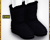 ! Black Fur Boots