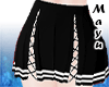 蝶 Sexy Black Skirt