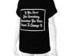 kl. Black T-Shirt